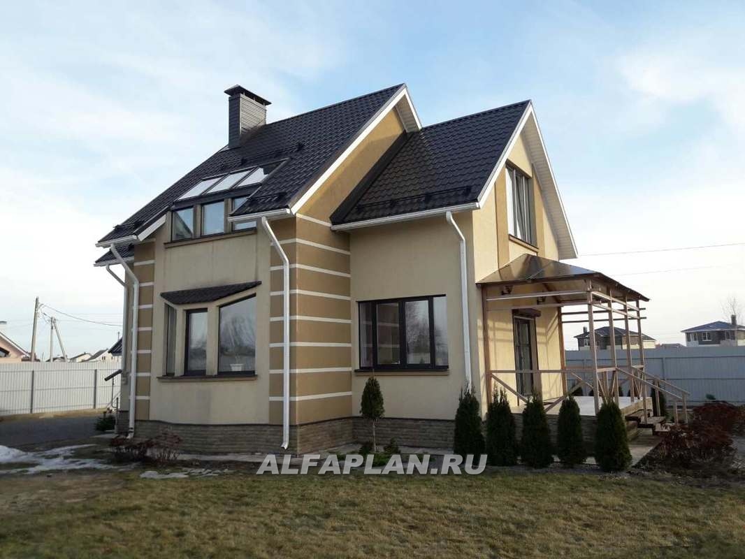 Строительство дома по проекту 91A - фото №3