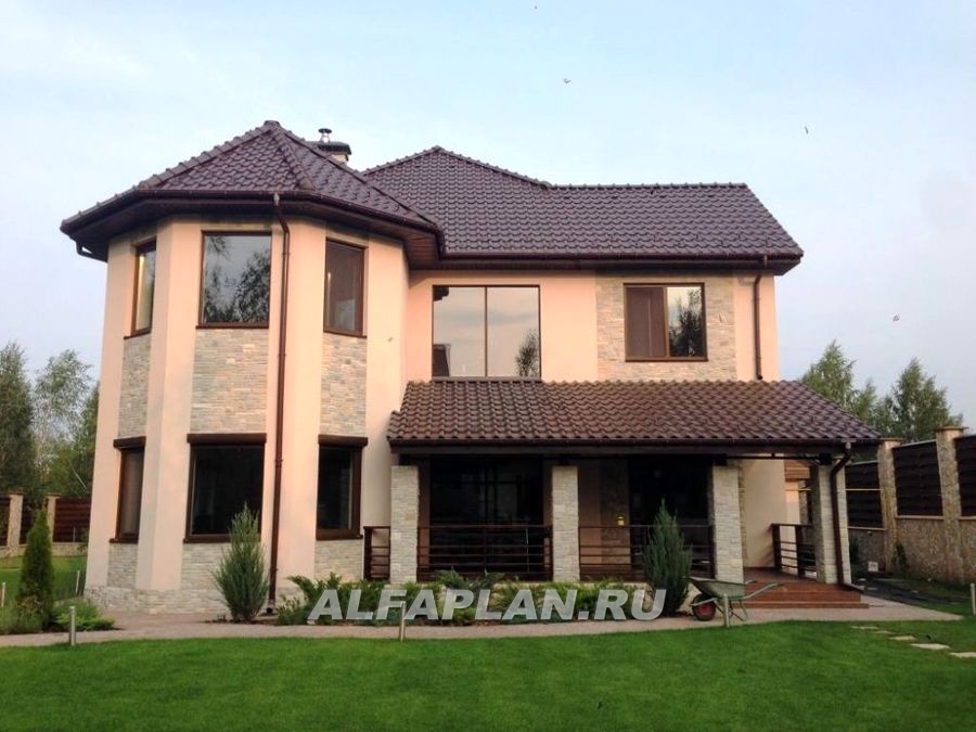 Строительство дома по проекту 93A - фото №5