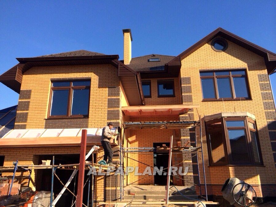 Строительство дома по проекту 93A - фото №8