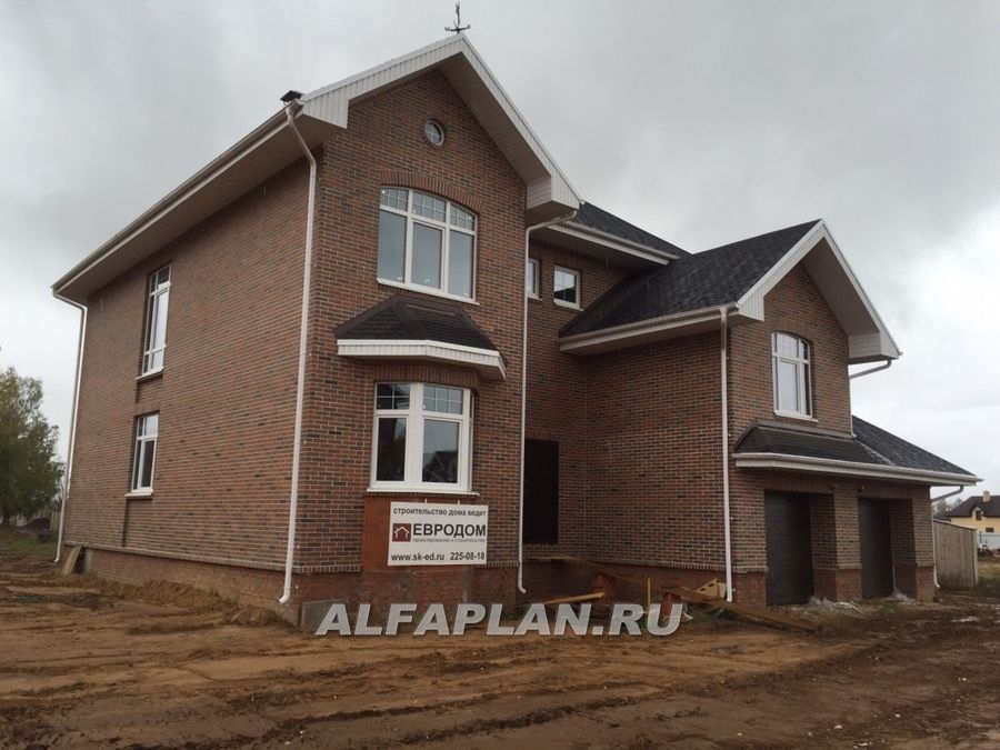 Строительство дома по проекту 93A - фото №1