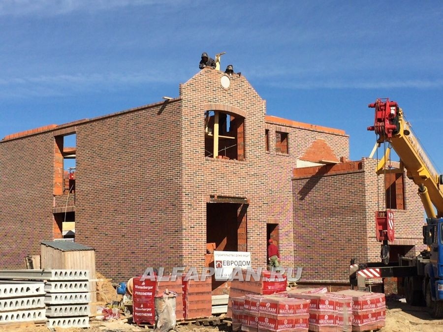 Строительство дома по проекту 93A - фото №16