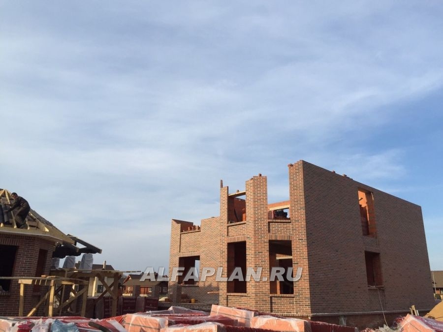 Строительство дома по проекту 93A - фото №20