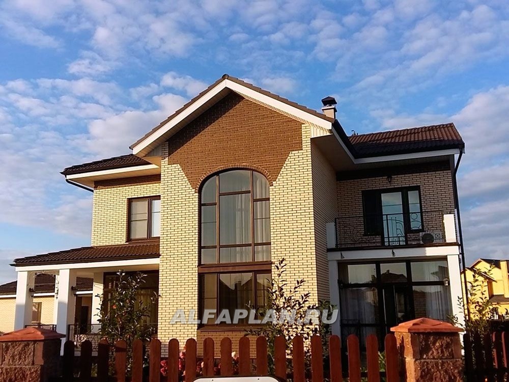 Строительство дома по проекту 398A - фото №2