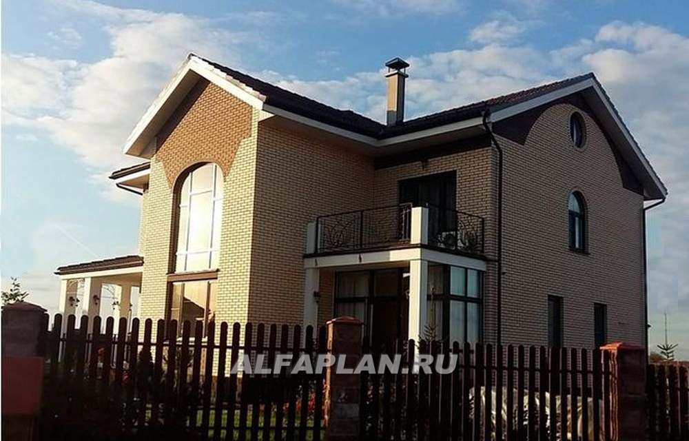 Строительство дома по проекту 398A - фото №3