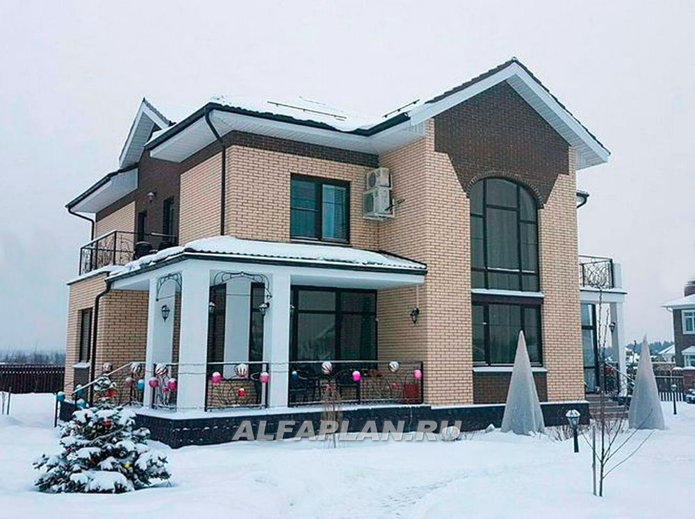 Строительство дома по проекту 398A - фото №5