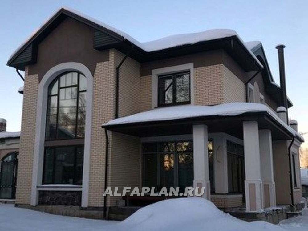 Строительство дома по проекту 398A - фото №8