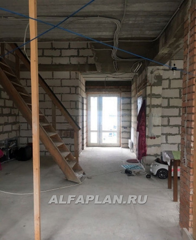 Строительство дома по проекту 398A - фото №14