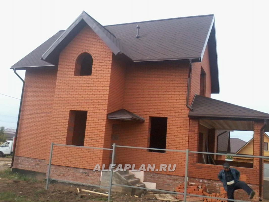 Строительство дома по проекту 99B - фото №8