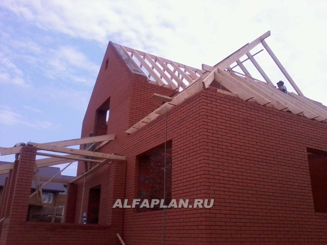 Строительство дома по проекту 99B - фото №11