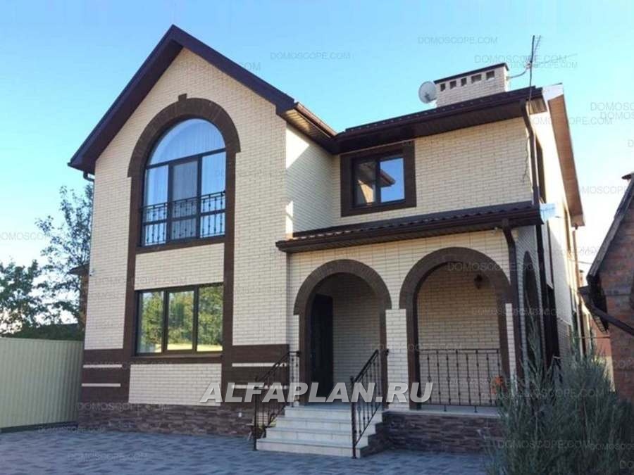 Строительство дома по проекту 152A - фото №1