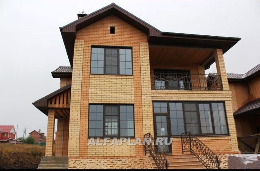 Строительство дома по проекту 157A - фото №2