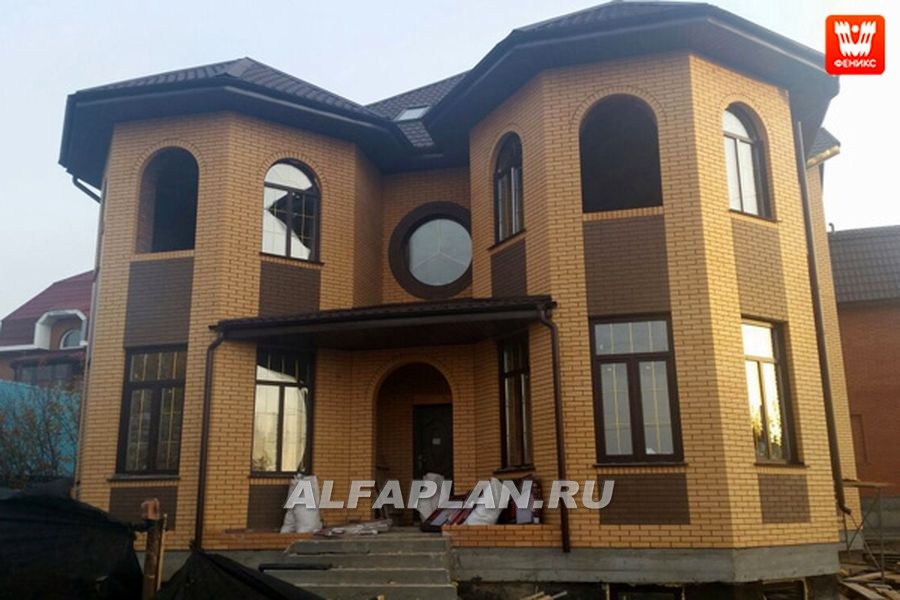 Строительство дома по проекту 49E - фото №5