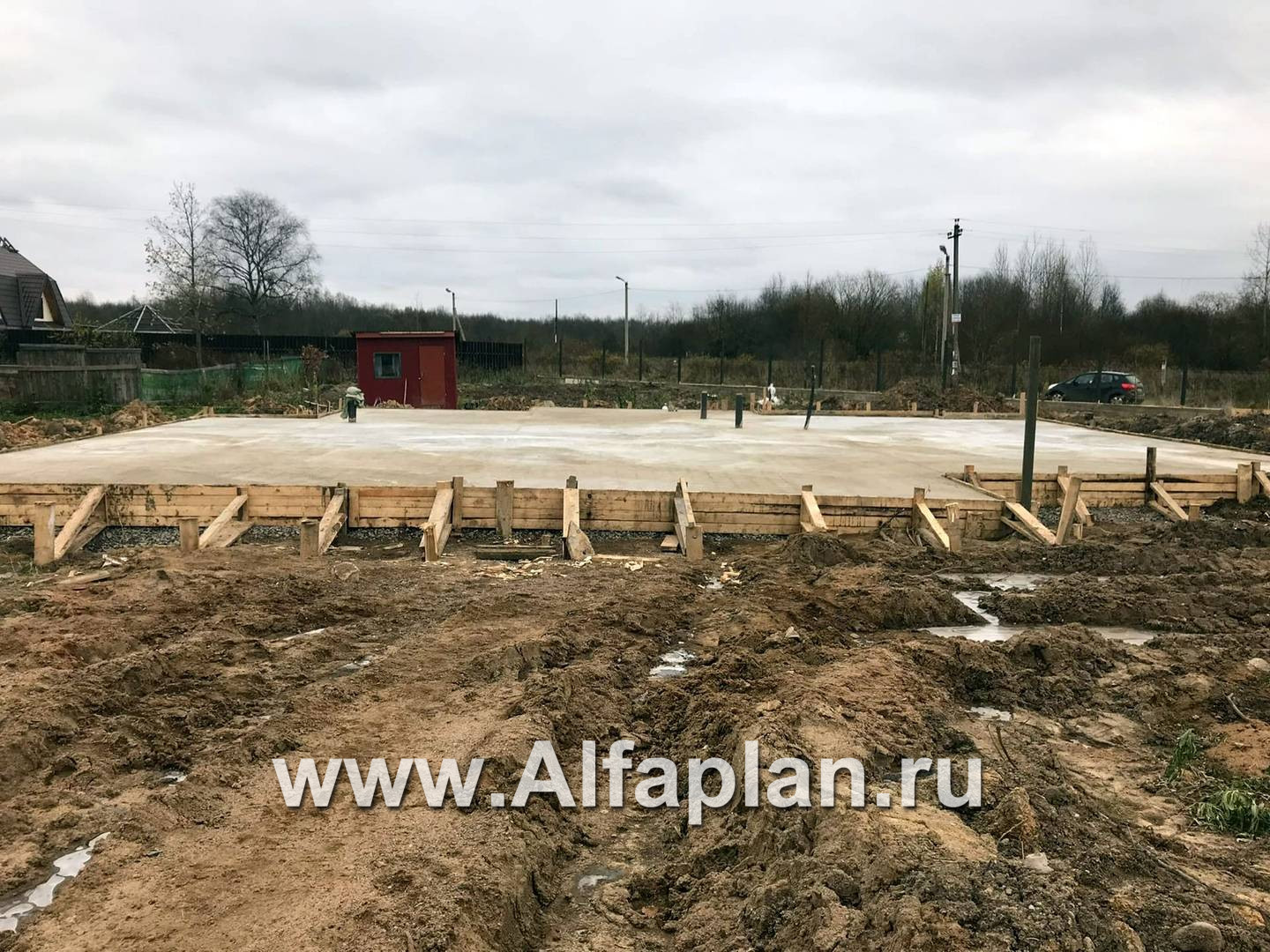 Строительство дома по проекту 77B - фото №22