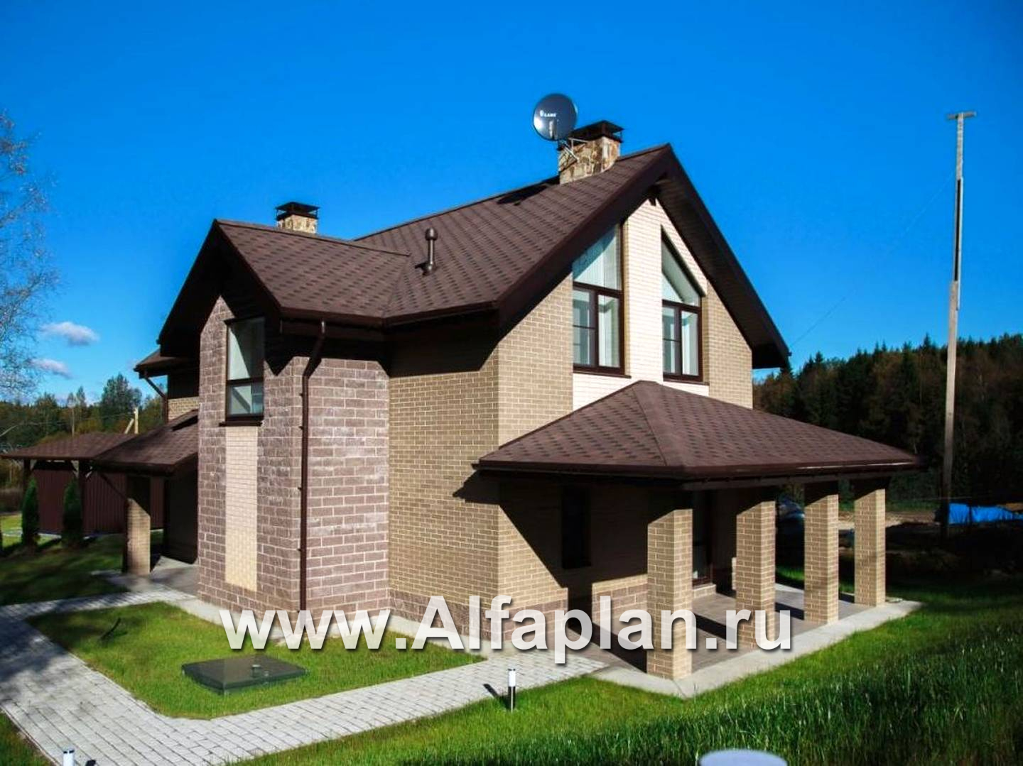 Строительство дома по проекту 71B - фото №4