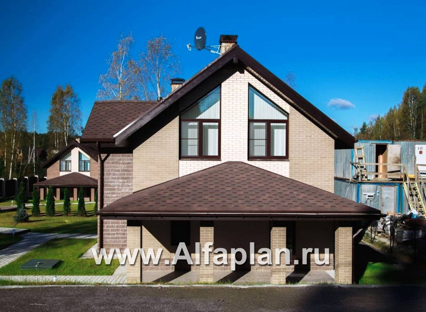 Строительство дома по проекту 71B - фото №6