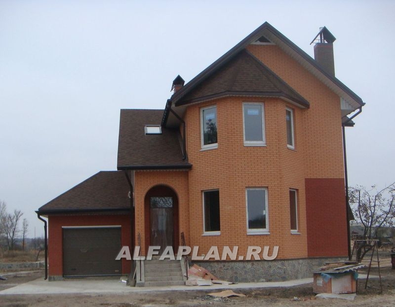 Строительство дома по проекту 40A - фото №3