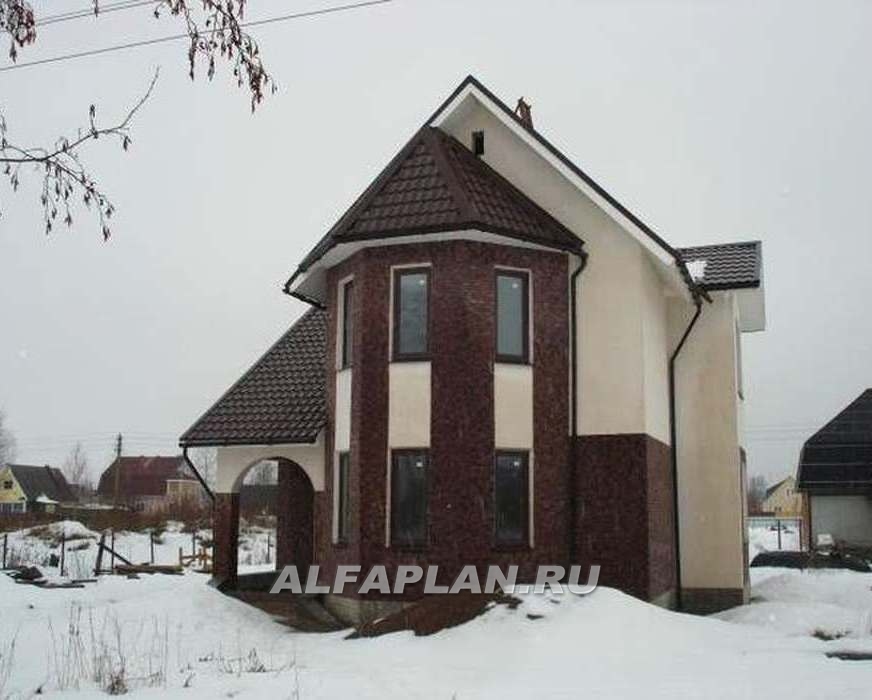 Строительство дома по проекту 40B - фото №1