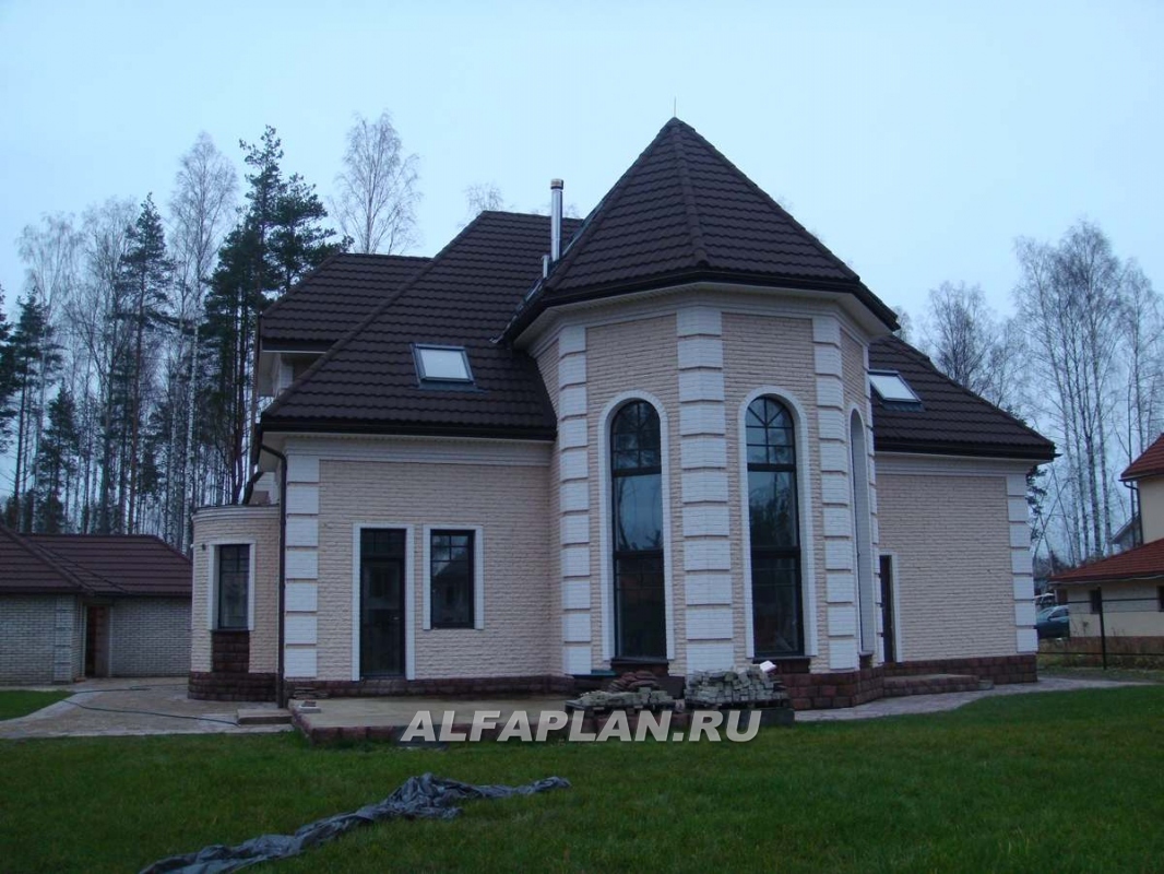 Строительство дома по проекту 42A - фото №1