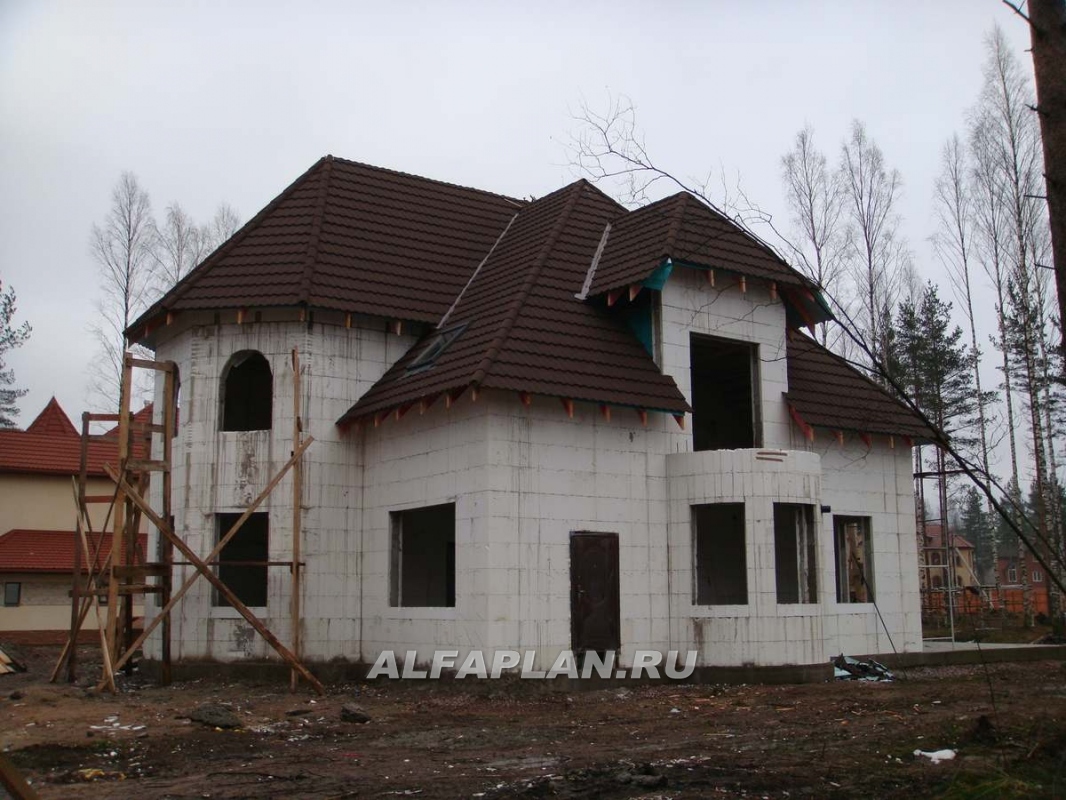 Строительство дома по проекту 42A - фото №6