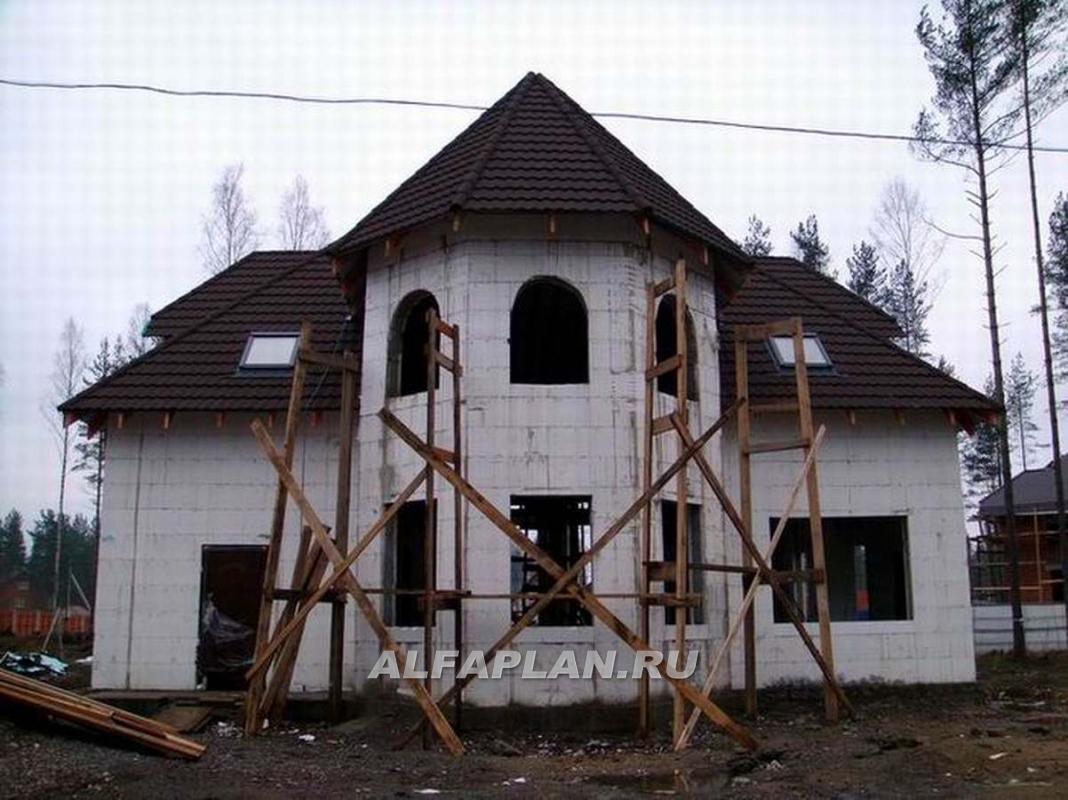 Строительство дома по проекту 42A - фото №7