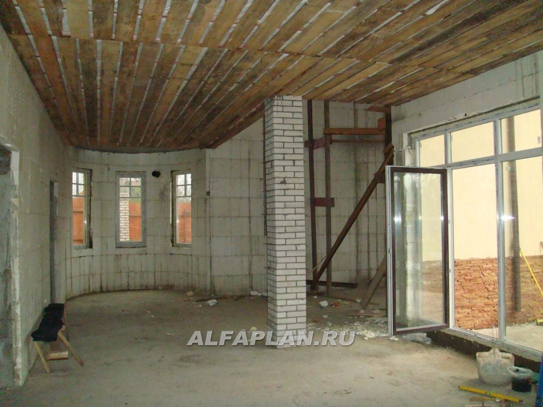 Строительство дома по проекту 42A - фото №9