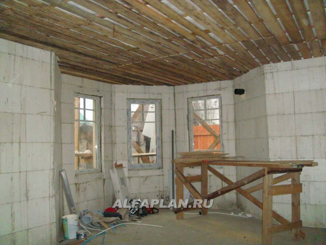 Строительство дома по проекту 42A - фото №10