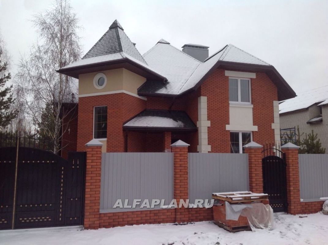 Строительство дома по проекту 45A - фото №2