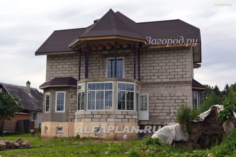 Строительство дома по проекту 45A - фото №3