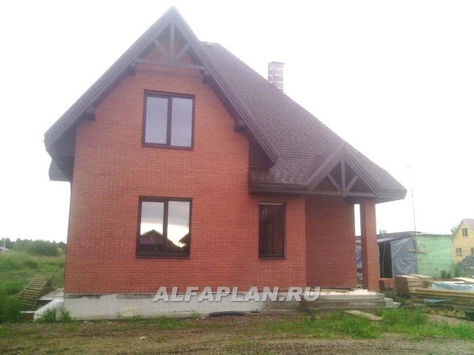 Строительство дома по проекту 47A - фото №4