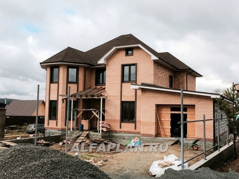 Строительство дома по проекту 49A - фото №12