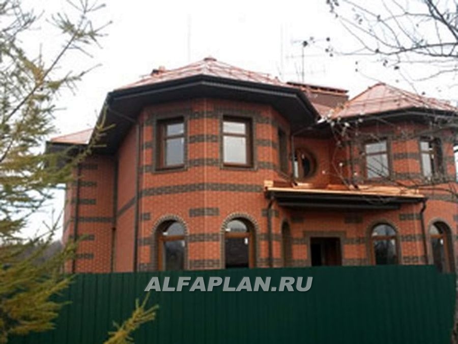 Строительство дома по проекту 49E - фото №4