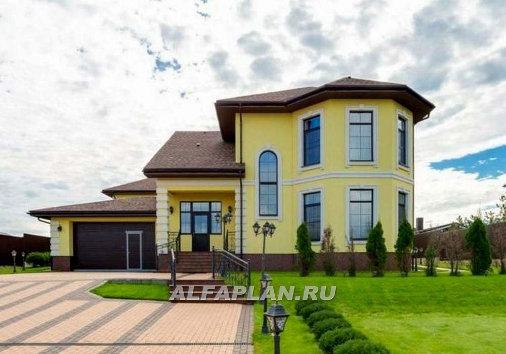 Строительство дома по проекту 56A - фото №1