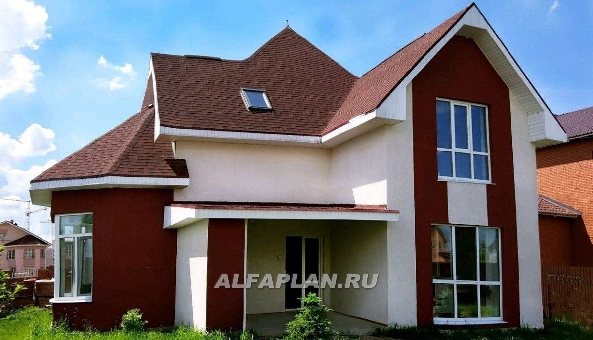 Строительство дома по проекту 68A - фото №1