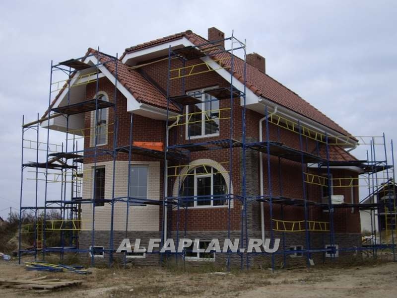 Строительство дома по проекту 70B - фото №4