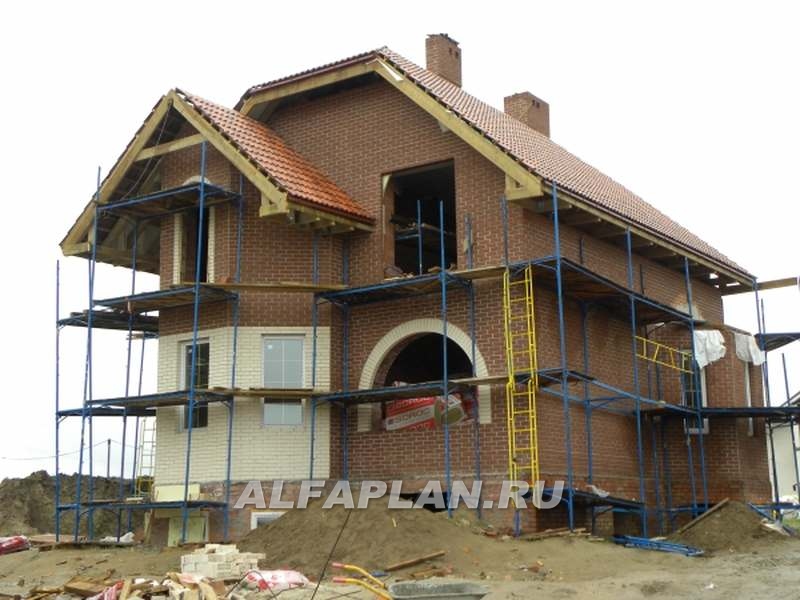 Строительство дома по проекту 70B - фото №7