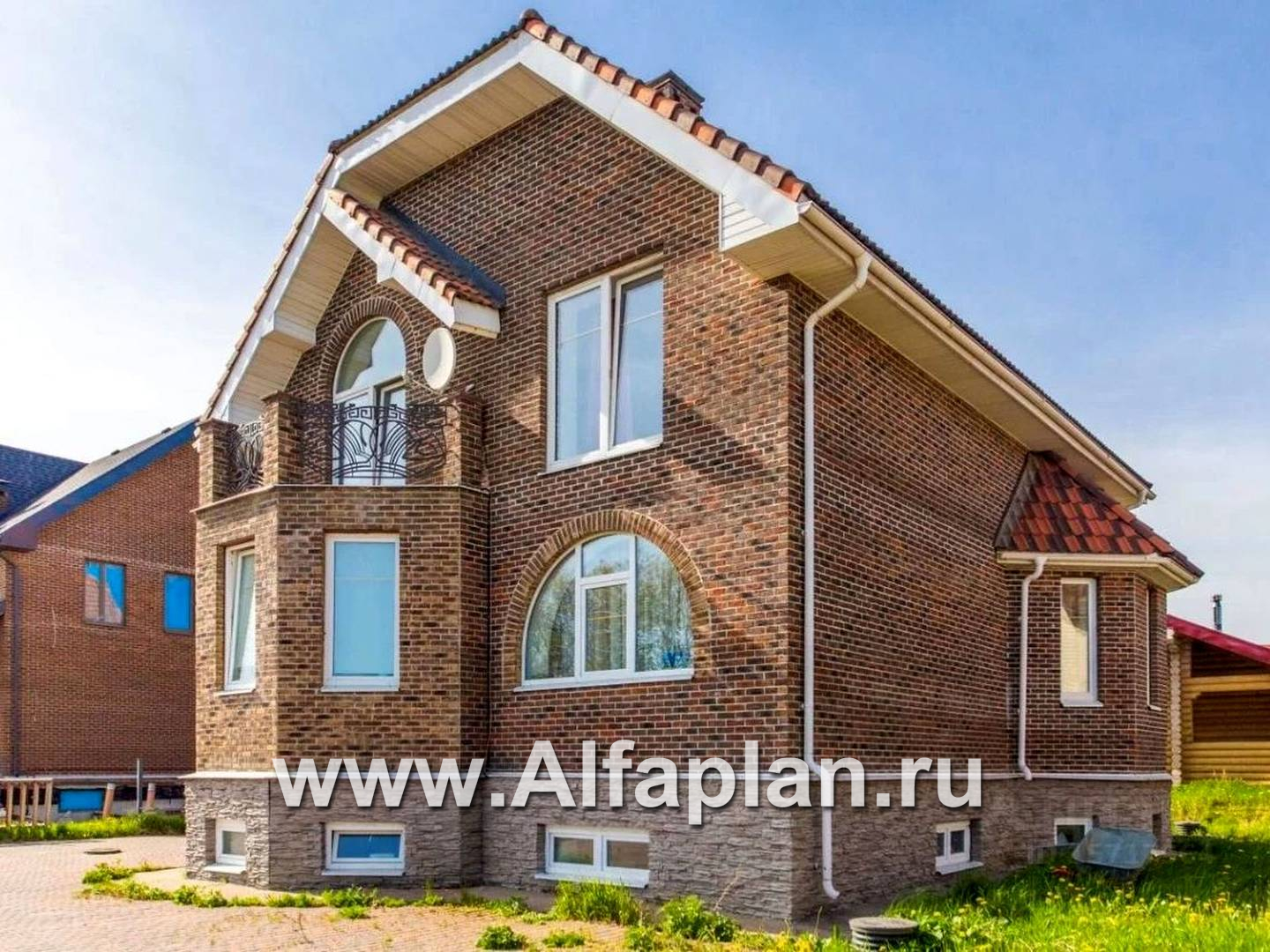 Строительство дома по проекту 70B - фото №2