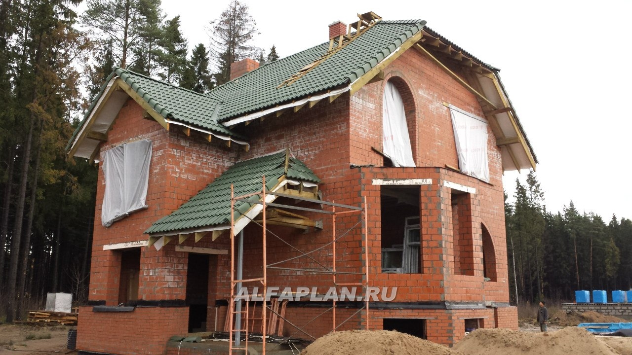 Строительство дома по проекту 70B - фото №7