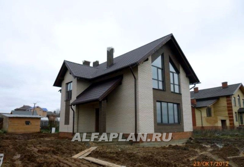 Строительство дома по проекту 71B - фото №7