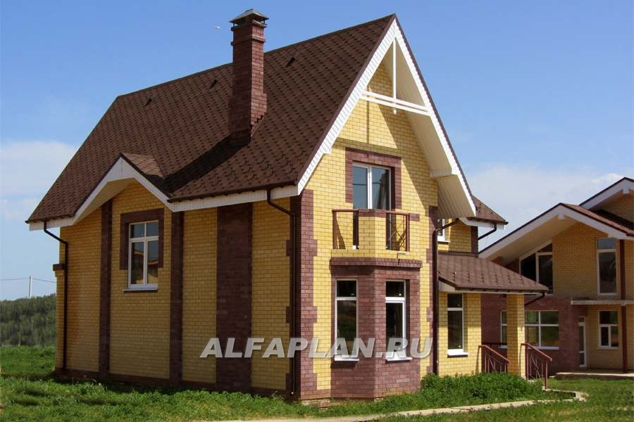 Строительство дома по проекту 73B - фото №4