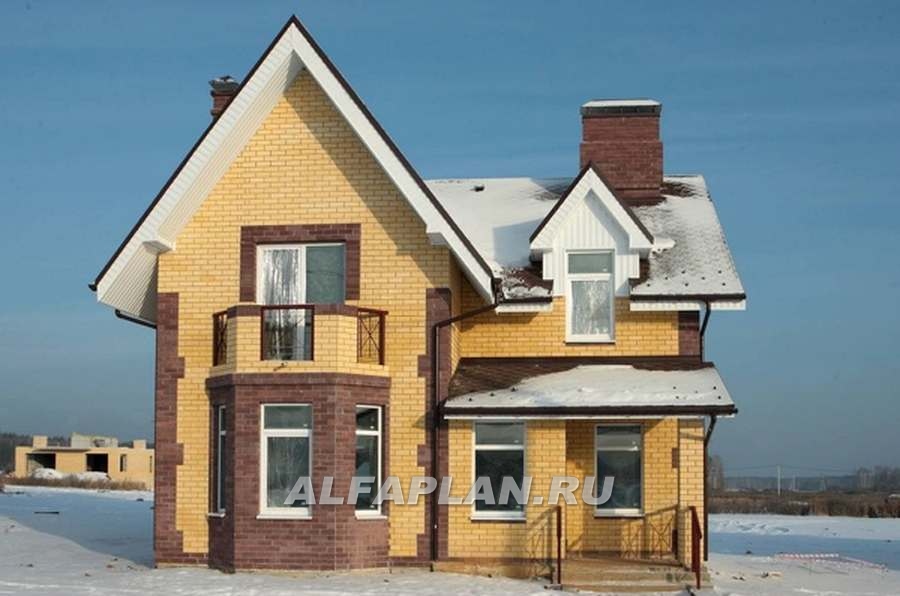 Строительство дома по проекту 73B - фото №6