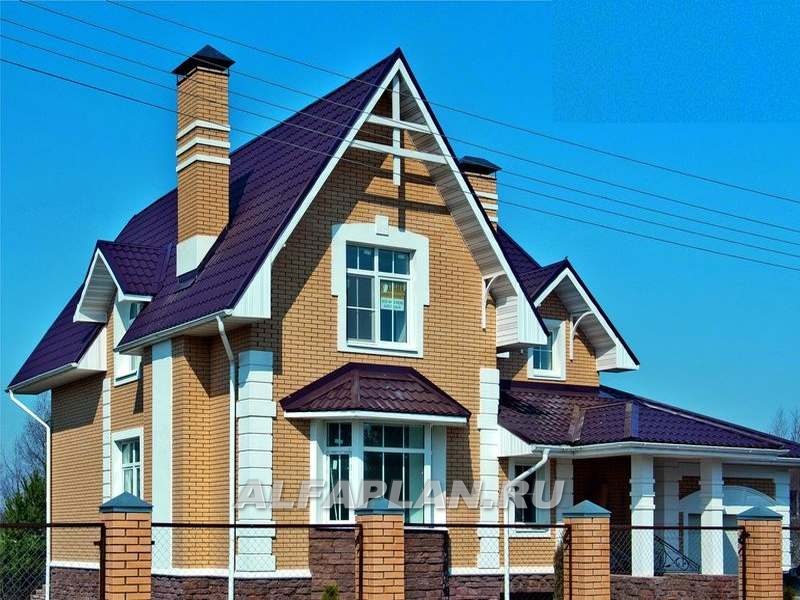 Строительство дома по проекту 73B - фото №1