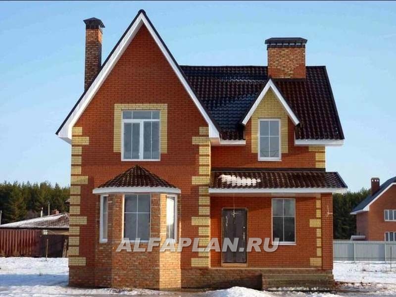 Строительство дома по проекту 73B - фото №2