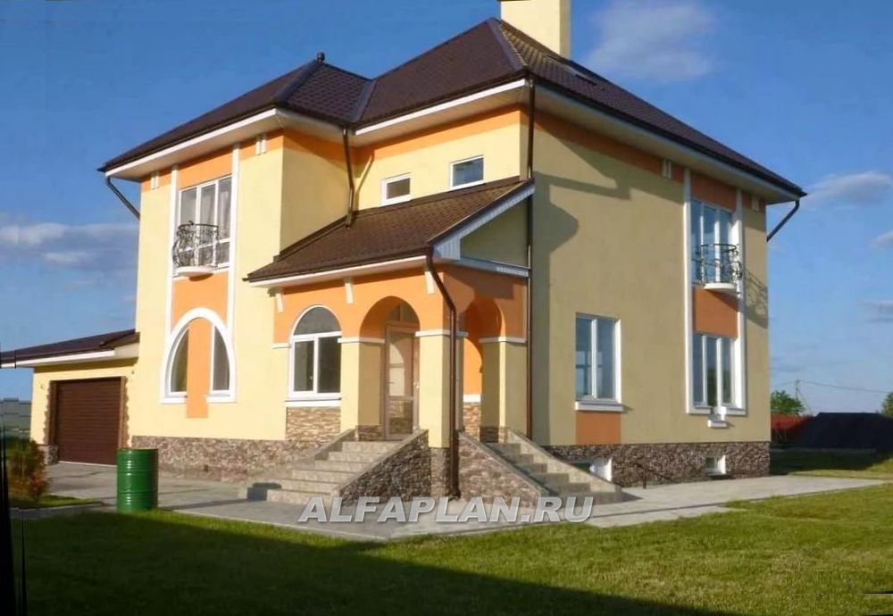 Строительство дома по проекту 76A - фото №2