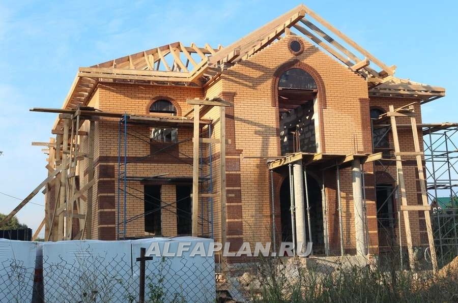 Строительство дома по проекту 78A - фото №11