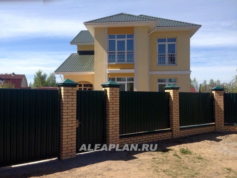 Строительство дома по проекту 82A - фото №3