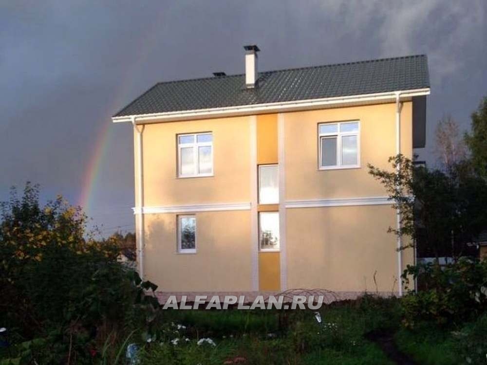 Строительство дома по проекту 82A - фото №4