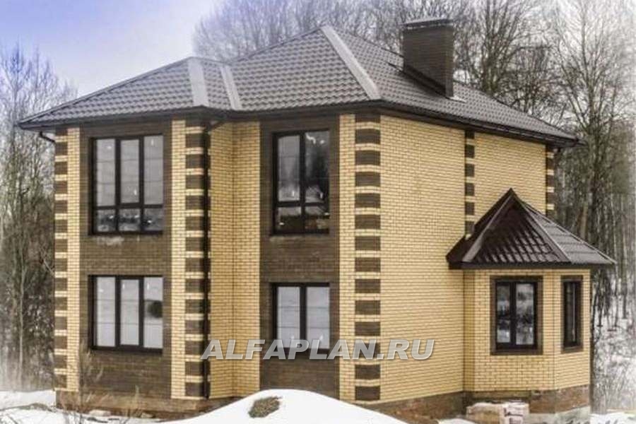 Строительство дома по проекту 82A - фото №7