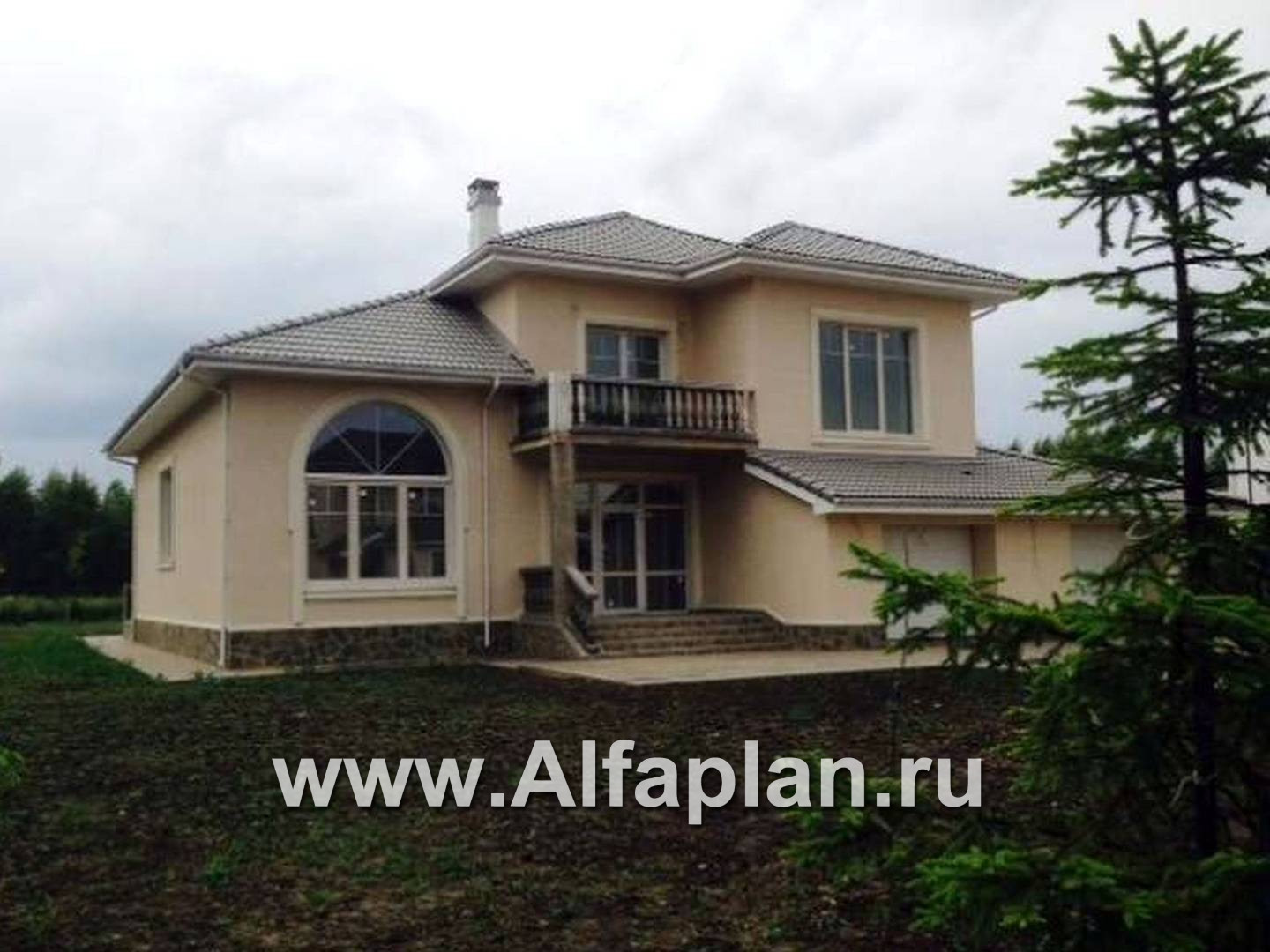 Строительство дома по проекту 86A - фото №3