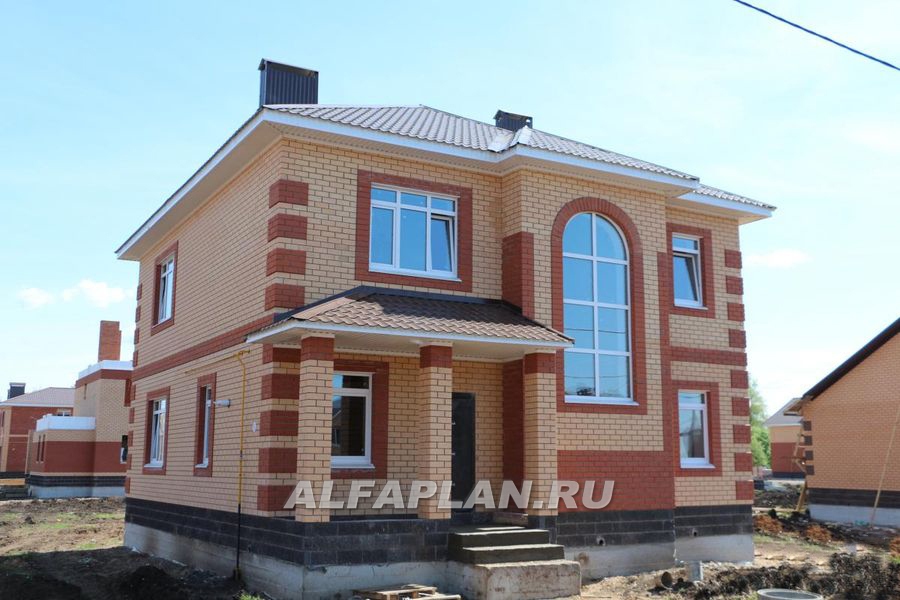 Строительство дома по проекту 87A - фото №3