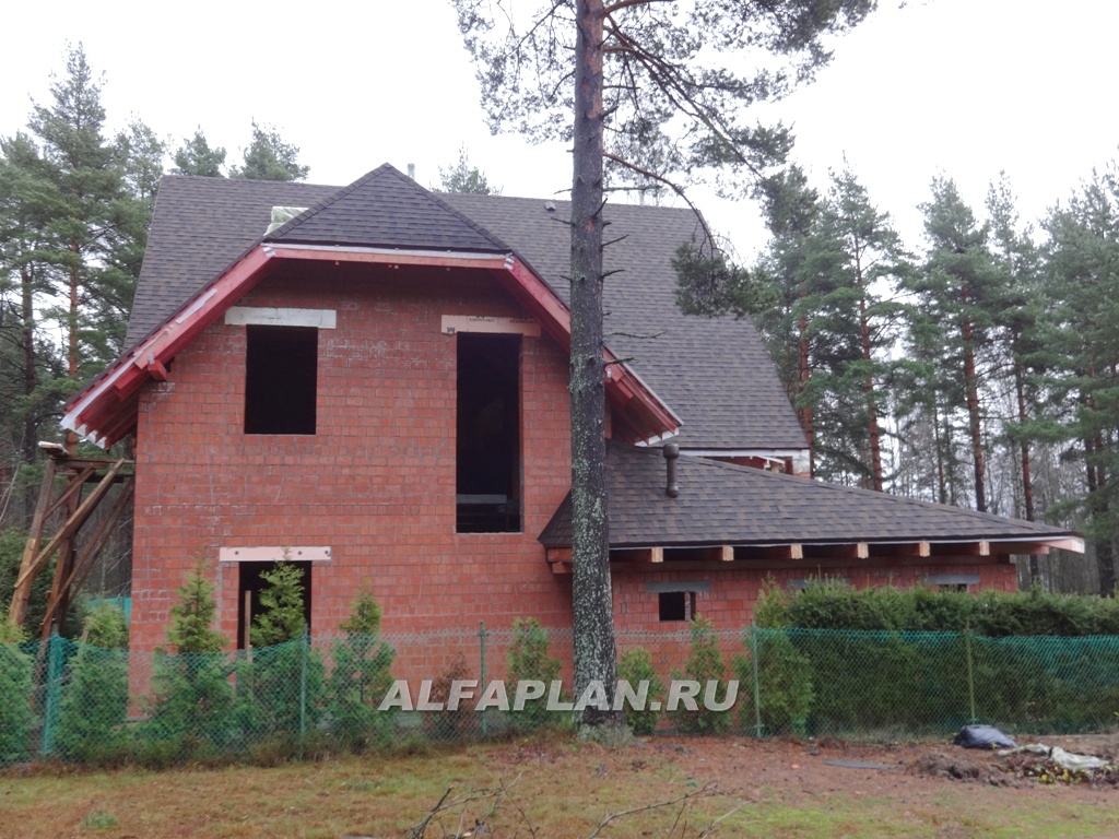 Строительство дома по проекту 89A - фото №9